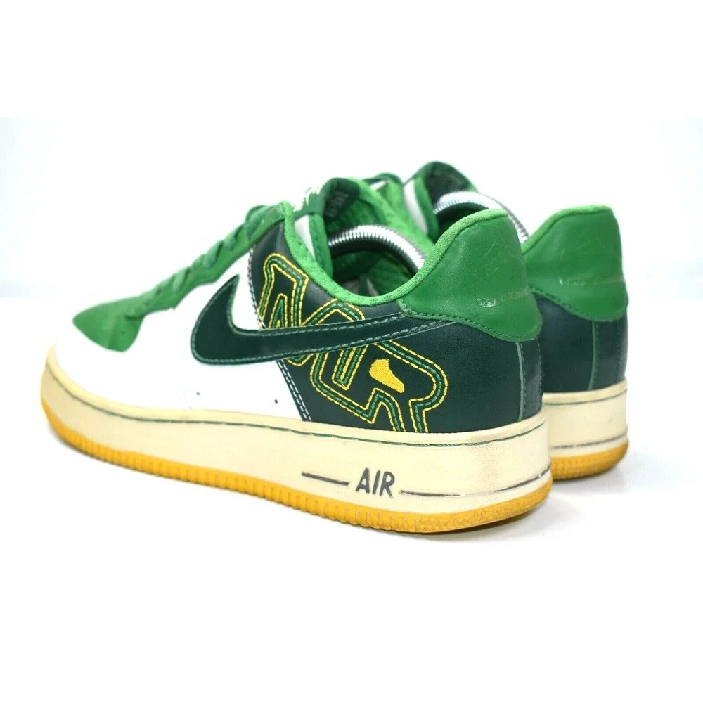 Nike Air Force 1 Men's Low XXV 82 MR. Green White Shoes Size 10 - 315180 131